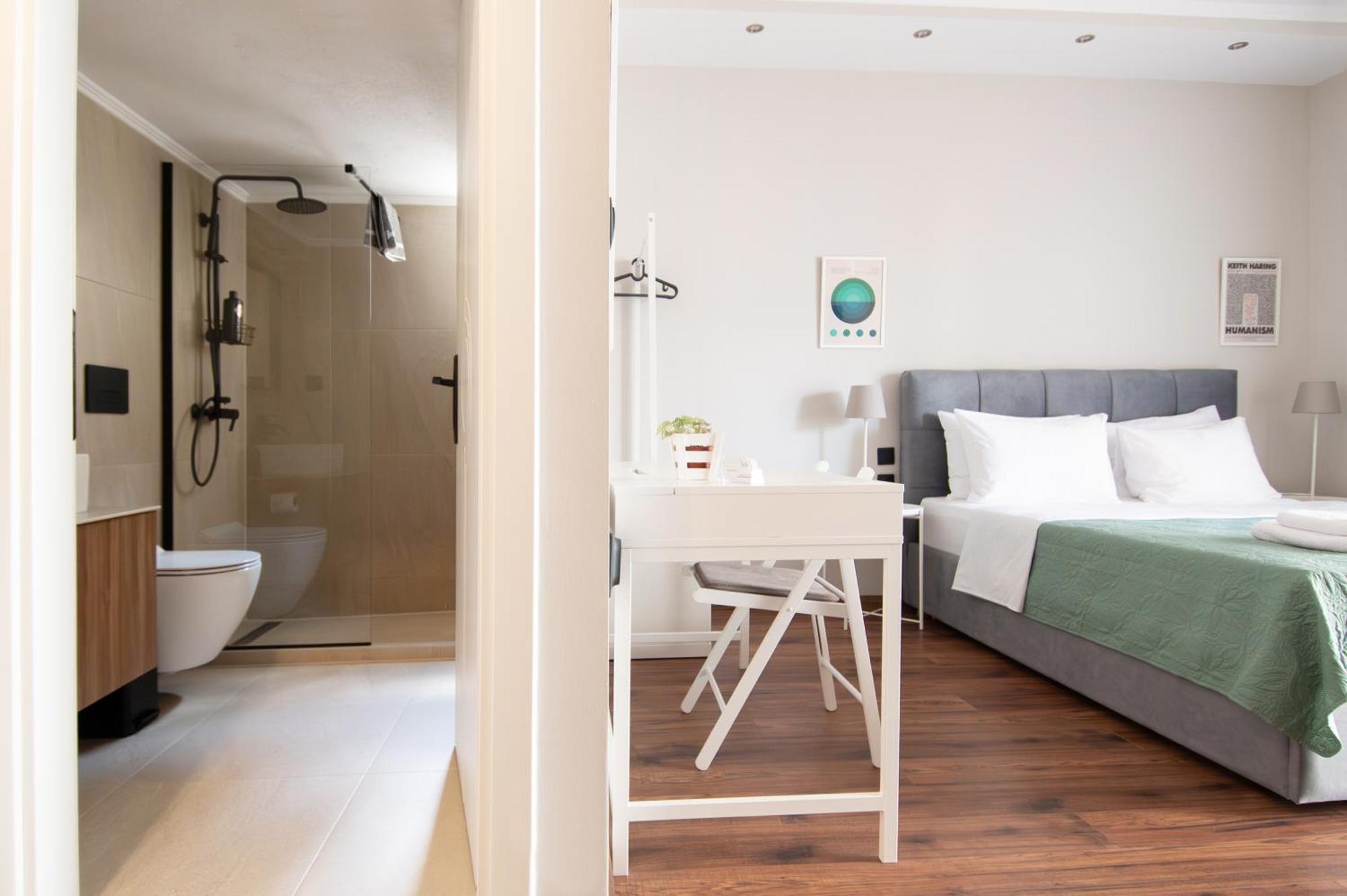 Escape Stay Center Xanthi - Private Parking - Menohomes 4A Экстерьер фото